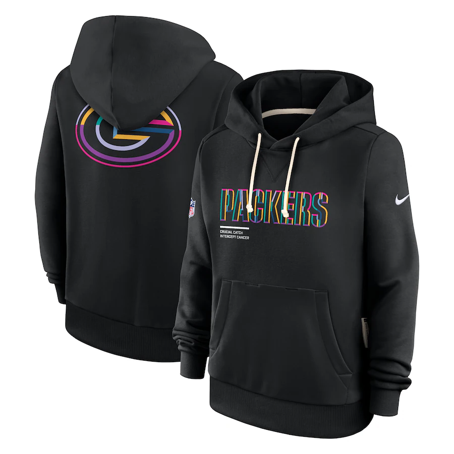 Women Green Bay Packers 2025 Nike NFL hoodie->women nfl jersey->Women Jersey